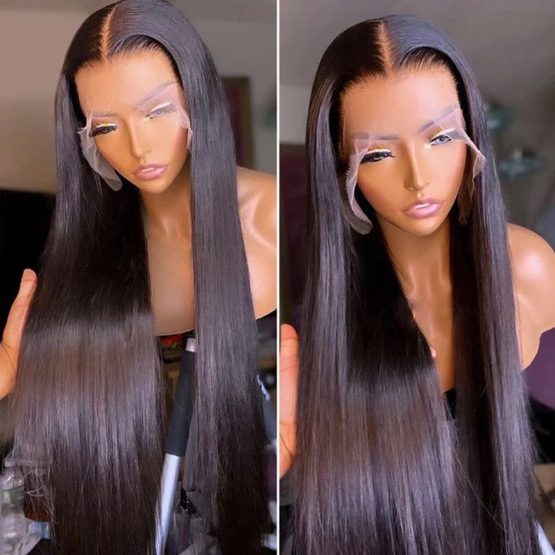 Straight Natural Pre-plucked Wigs