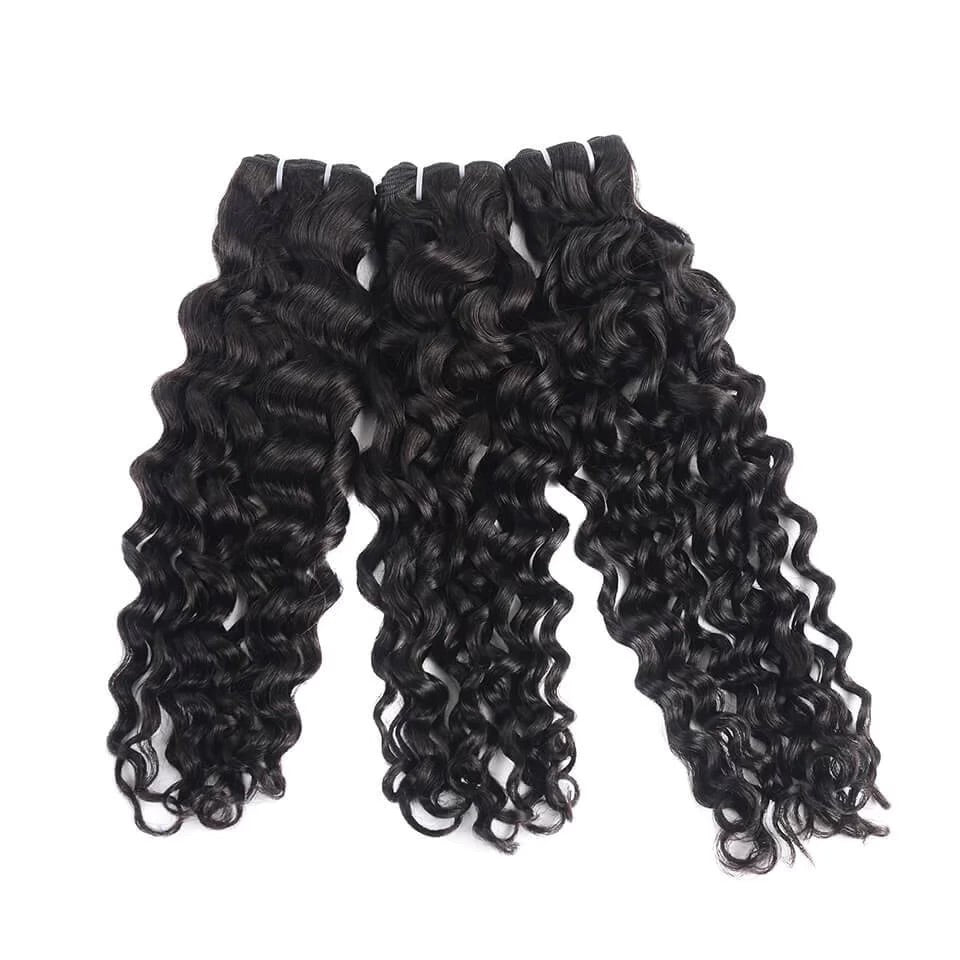 Water Wave Natural Pre-plucked Wigs